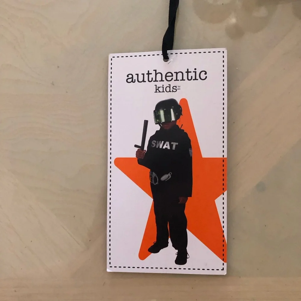 Child SWAT Tactical Costume - Black